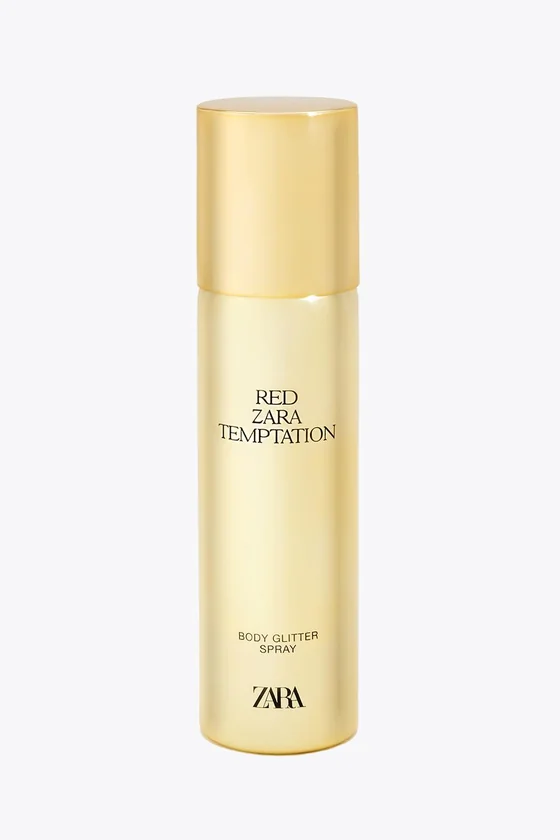 Спрей для тела с блеском red zara temptation