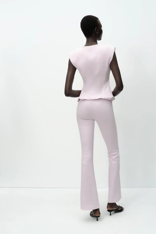 Брюки FLARED из интерлока- Заказать в России