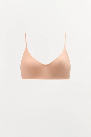 Бралетт из смесового полиамида на бретелях