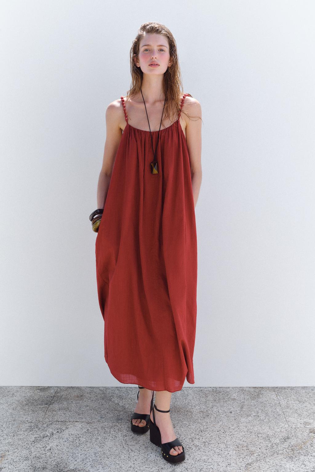 ПЛАТЬЕ OVERSIZE НА БРЕТЕЛЯХ