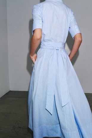 Платье-рубашка из поплина — ZW COLLECTION