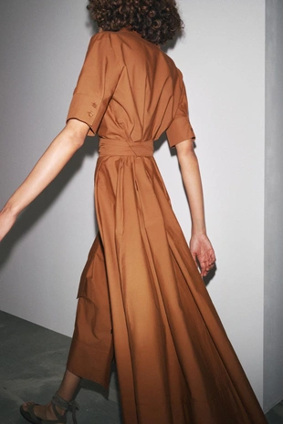 Платье-рубашка из поплина — ZW COLLECTION- Заказать в России