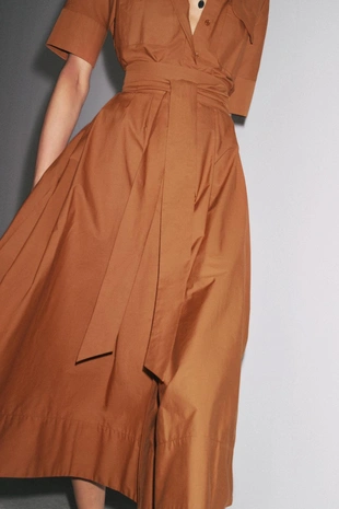 Платье-рубашка из поплина — ZW COLLECTION- Заказать в России