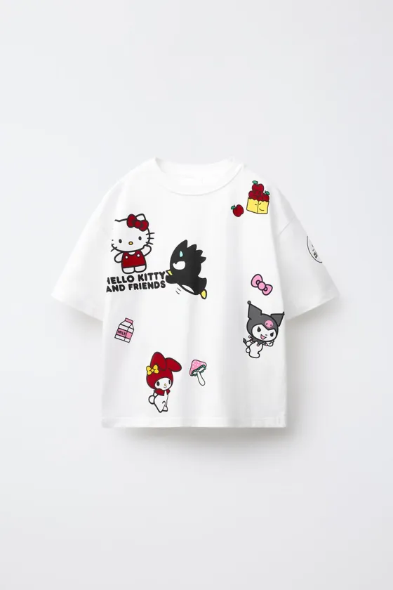 ФУТБОЛКА С ПРИНТОМ HELLO KITTY AND FRIENDS © SANRIO