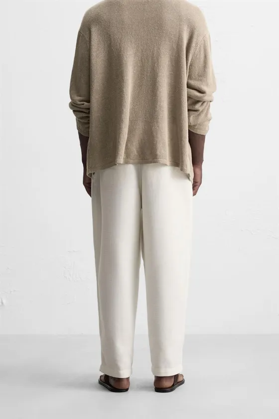 БРЮКИ RELAXED FIT СО СКЛАДКАМИ