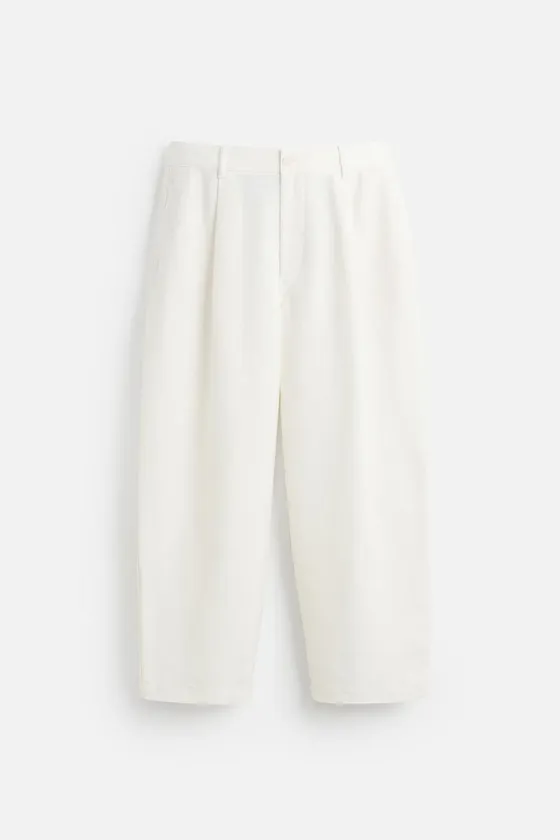 БРЮКИ RELAXED FIT СО СКЛАДКАМИ