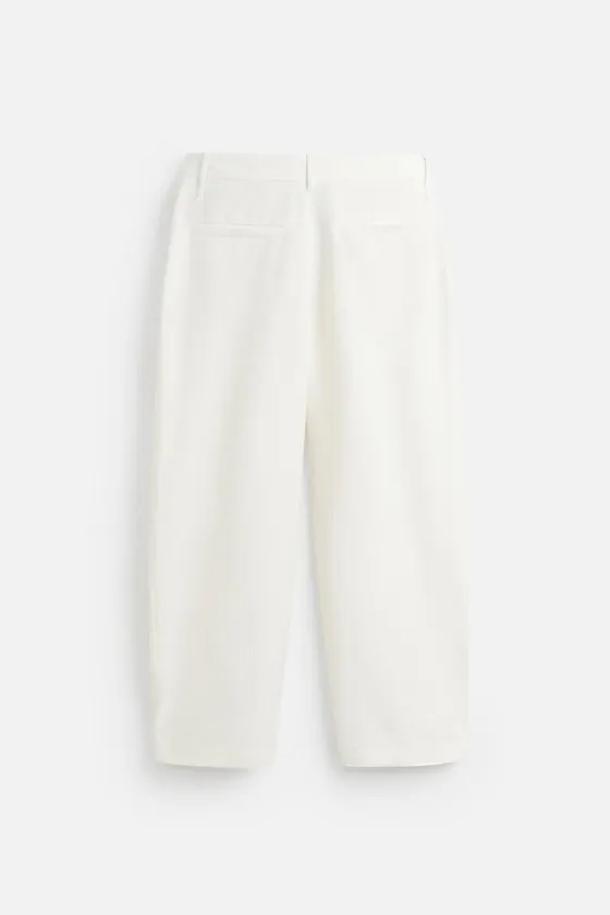БРЮКИ RELAXED FIT СО СКЛАДКАМИ