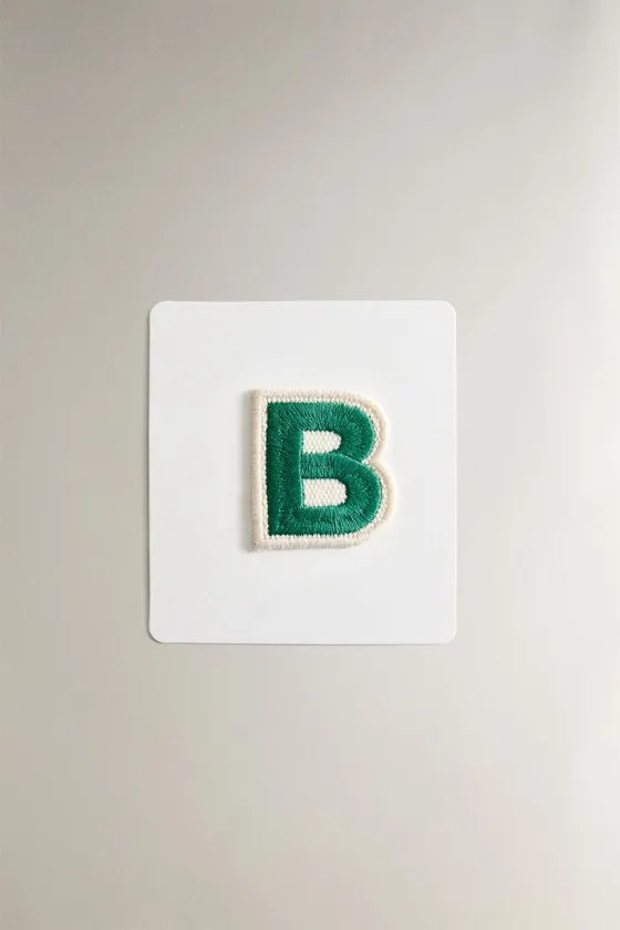 Термонаклейка буква b