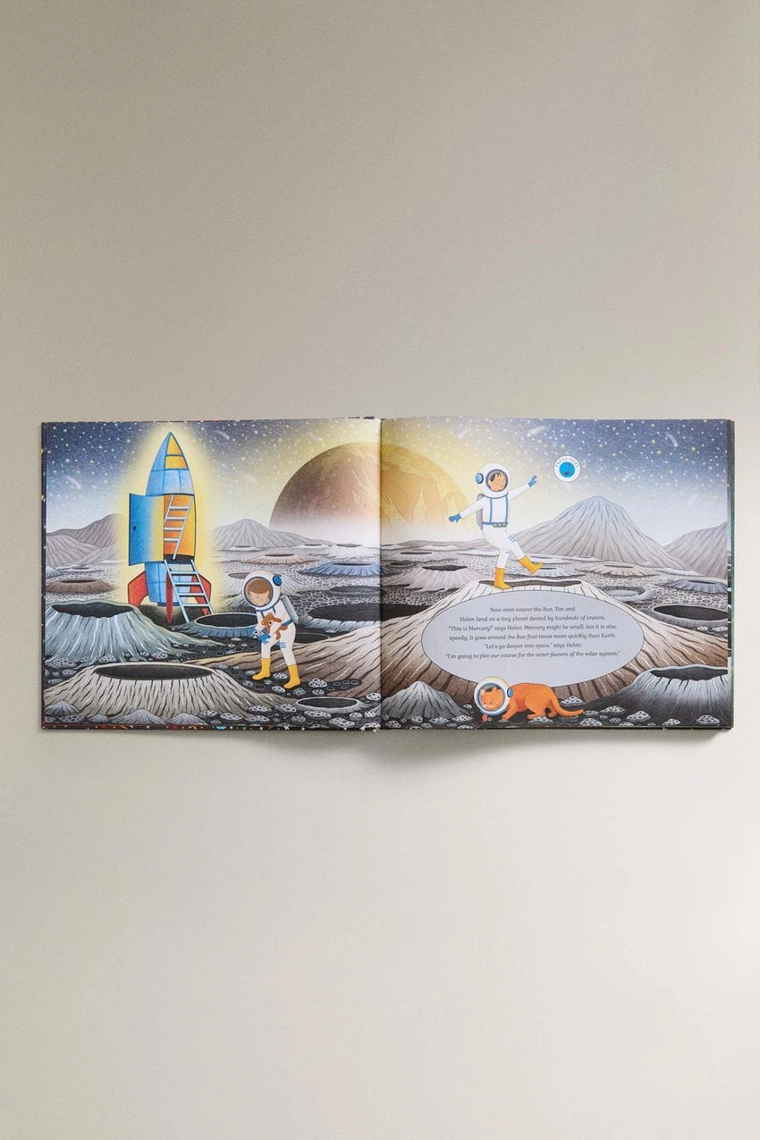 Музыкальная книга для детей the story orchestra «планеты» (на английском)