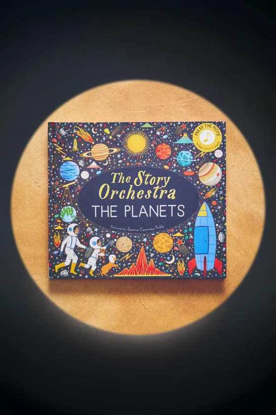Детская музыкальная книга the story orchestra the planets