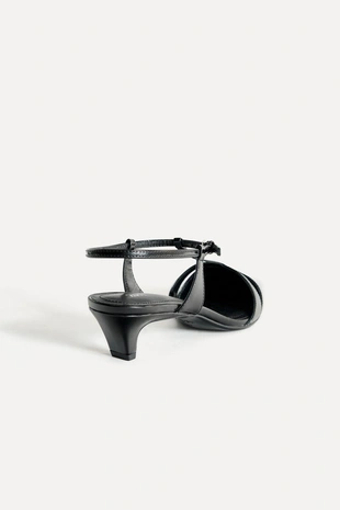 Кожаные туфли на среднем тонком каблуке — 50TH ANNIVERSARY- Заказать в России