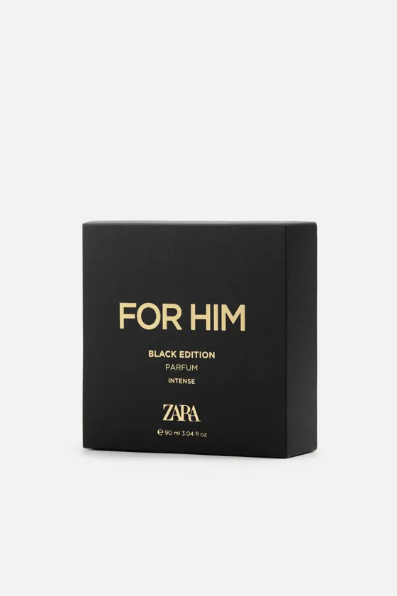 Парфюмированная вода - For Him Black Edition Intense Parfum 90 Ml
