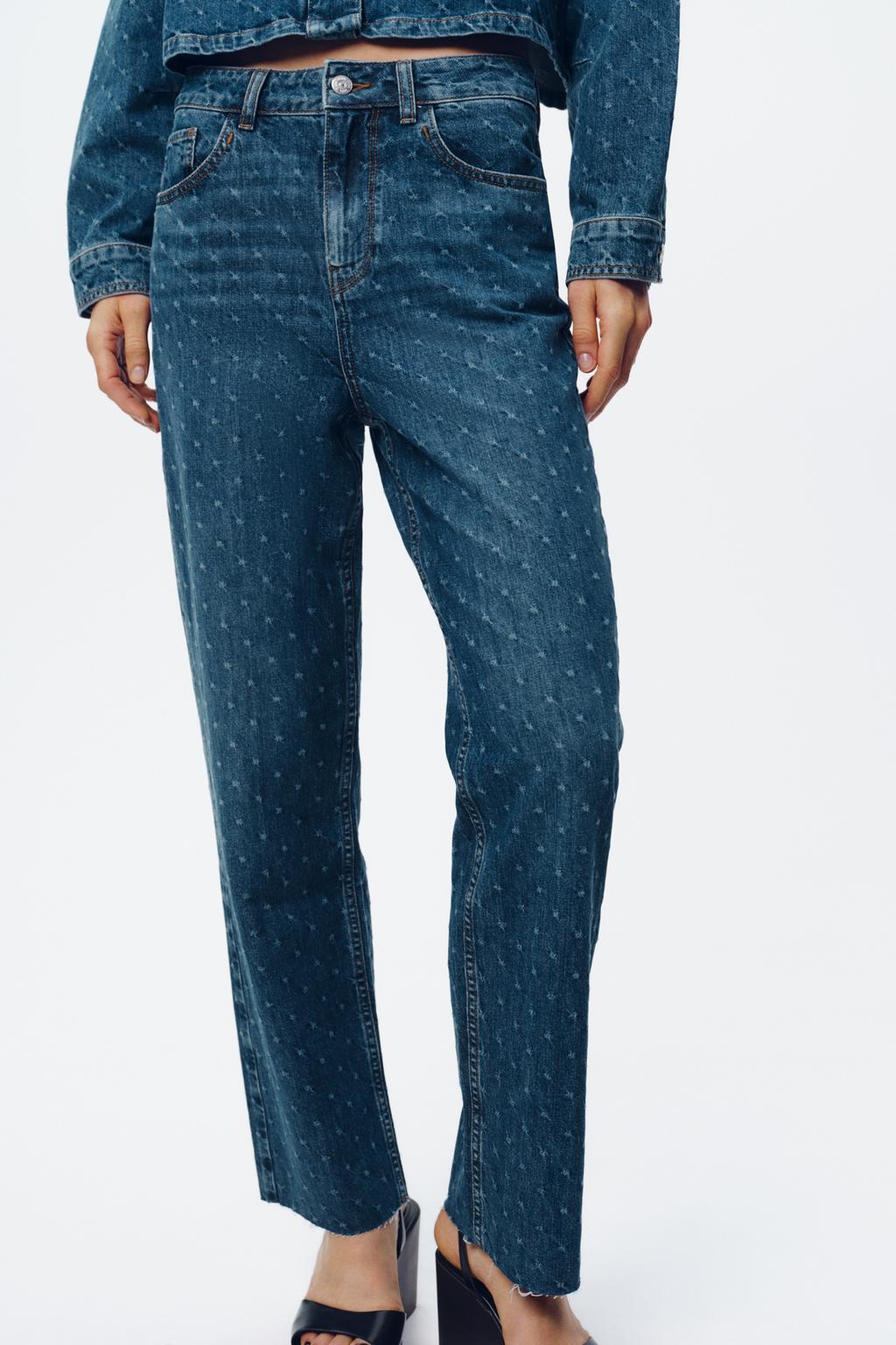 ДЖИНСЫ С ВЫСОКОЙ ПОСАДКОЙ Z1975 STRAIGHT ANKLE LENGTH