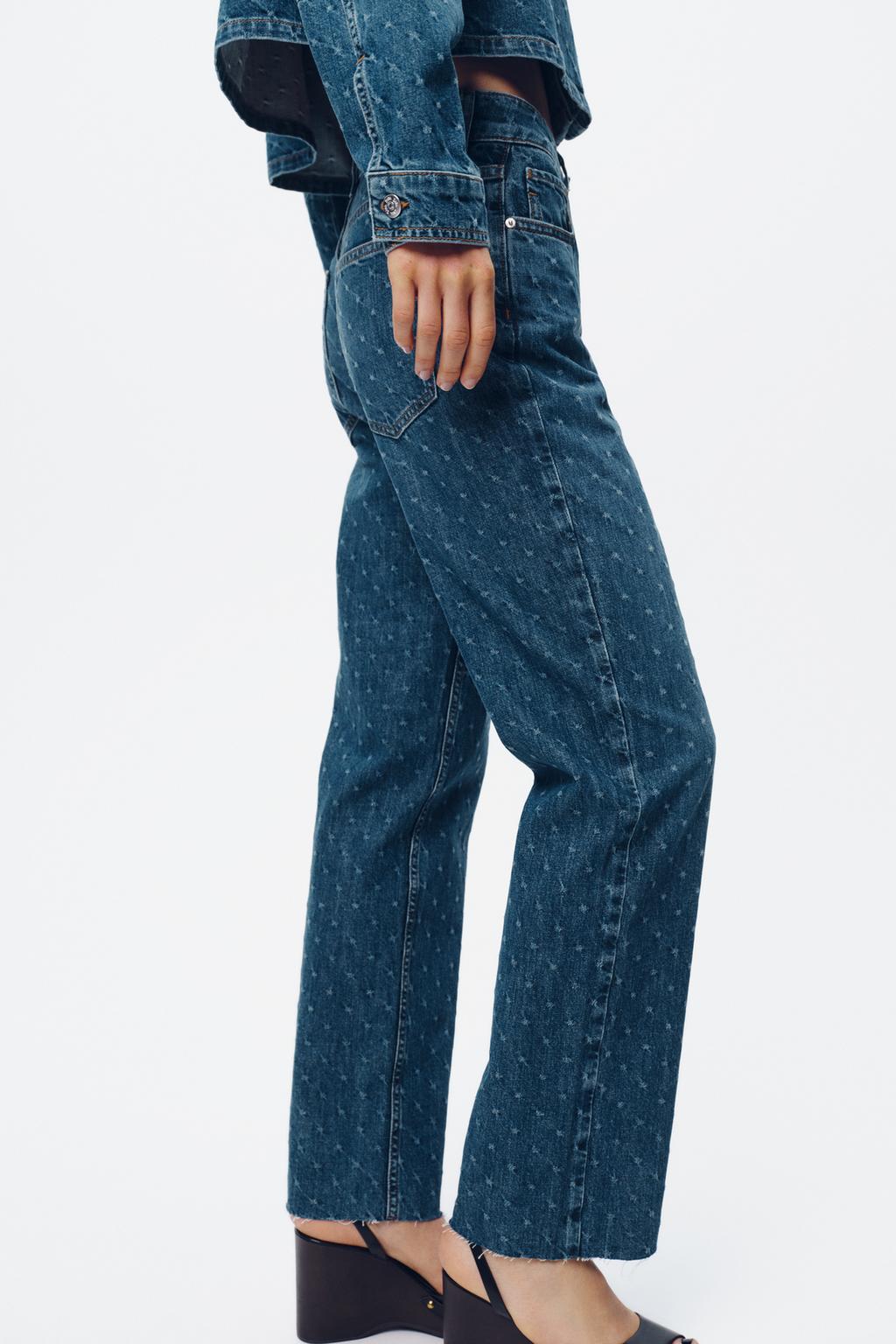 ДЖИНСЫ С ВЫСОКОЙ ПОСАДКОЙ Z1975 STRAIGHT ANKLE LENGTH