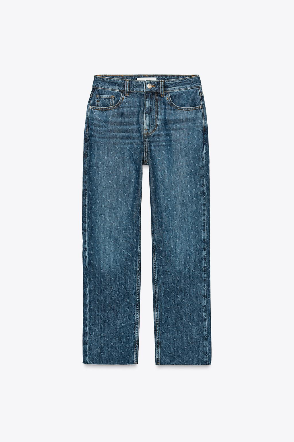 ДЖИНСЫ С ВЫСОКОЙ ПОСАДКОЙ Z1975 STRAIGHT ANKLE LENGTH