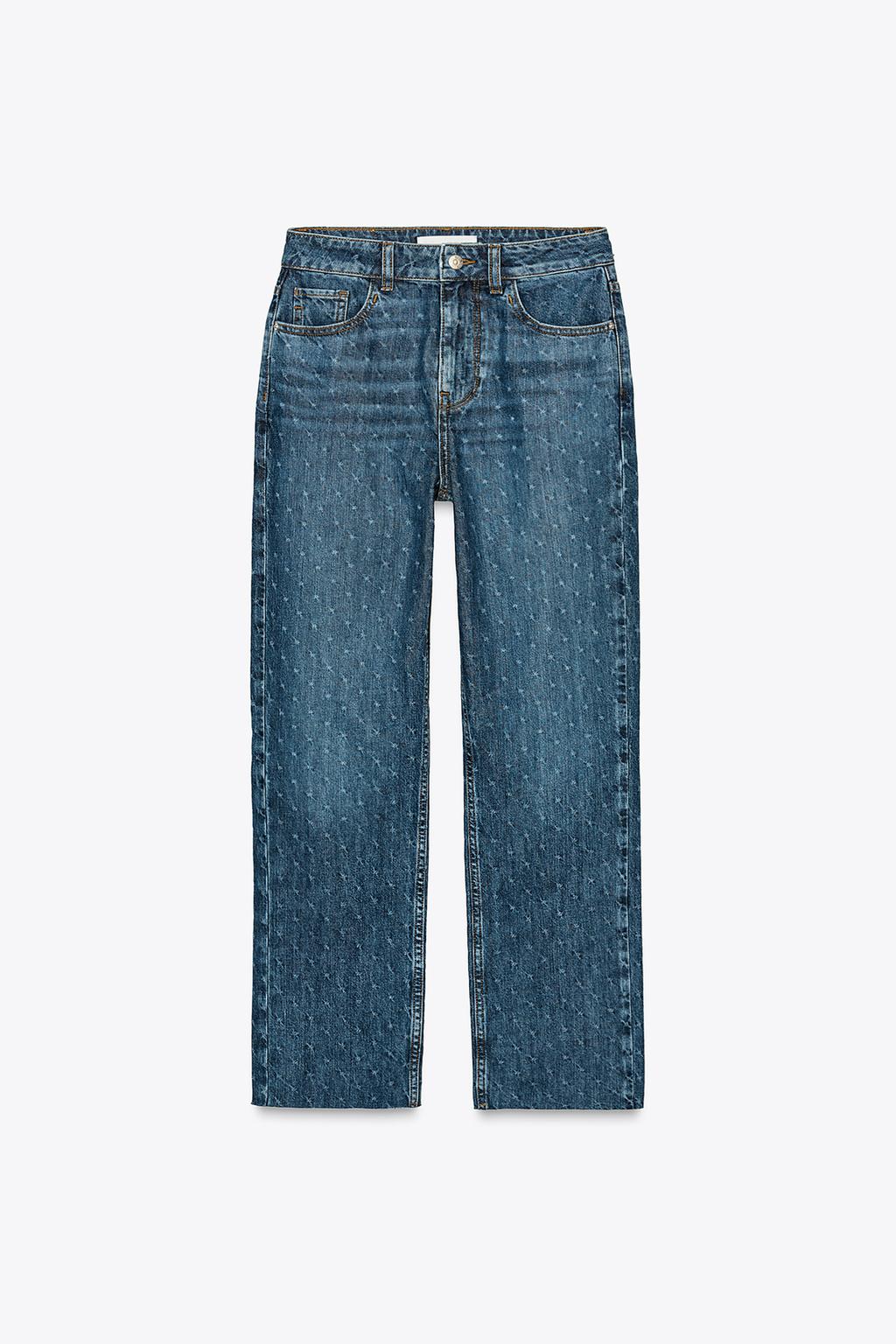 ДЖИНСЫ С ВЫСОКОЙ ПОСАДКОЙ Z1975 STRAIGHT ANKLE LENGTH