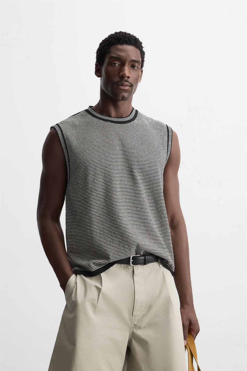 ТРИКОТАЖНЫЙ ТОП RELAXED FIT