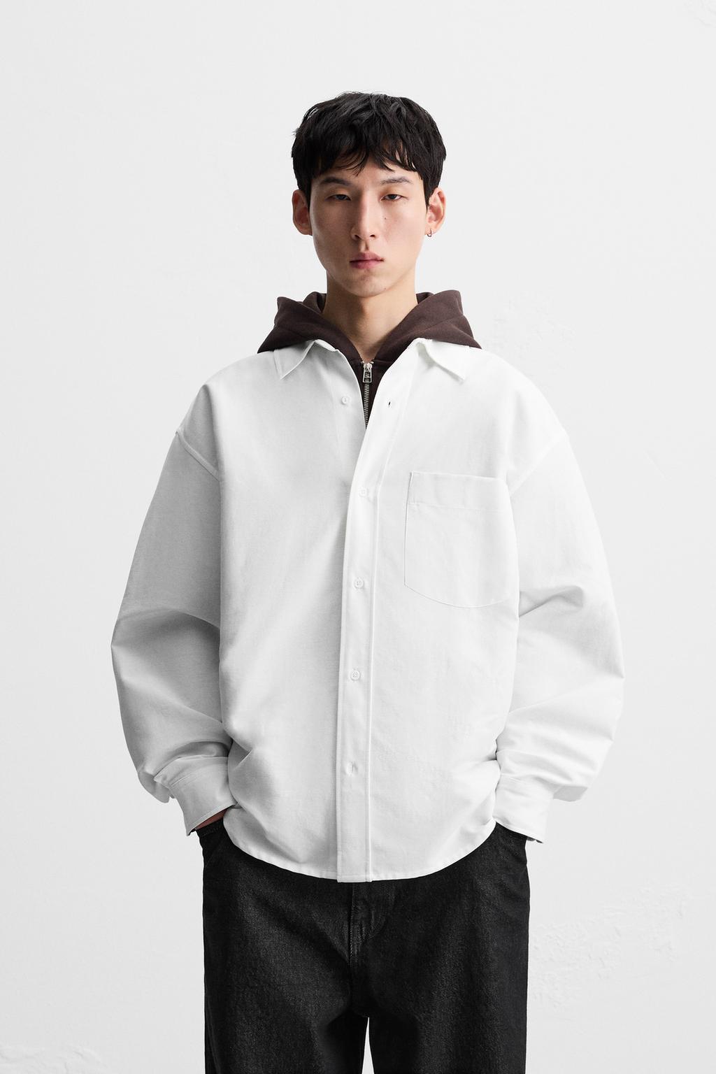 Рубашка oversize oxford
