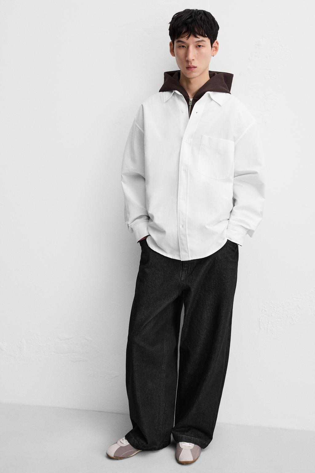 Рубашка oversize oxford