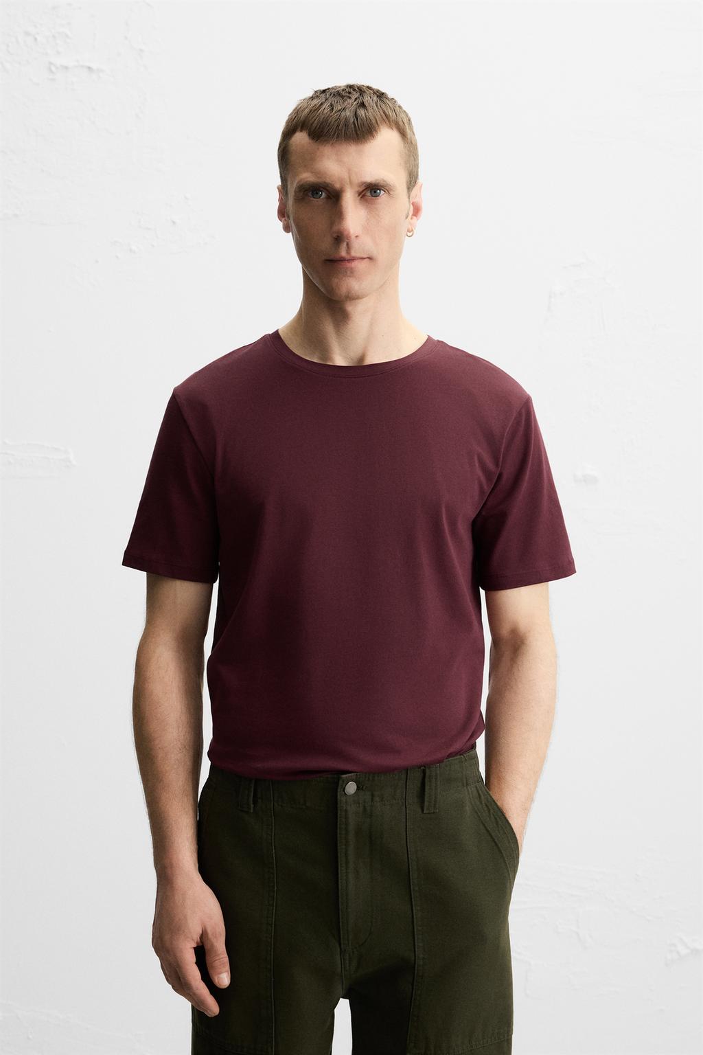 Футболка basic slim fit