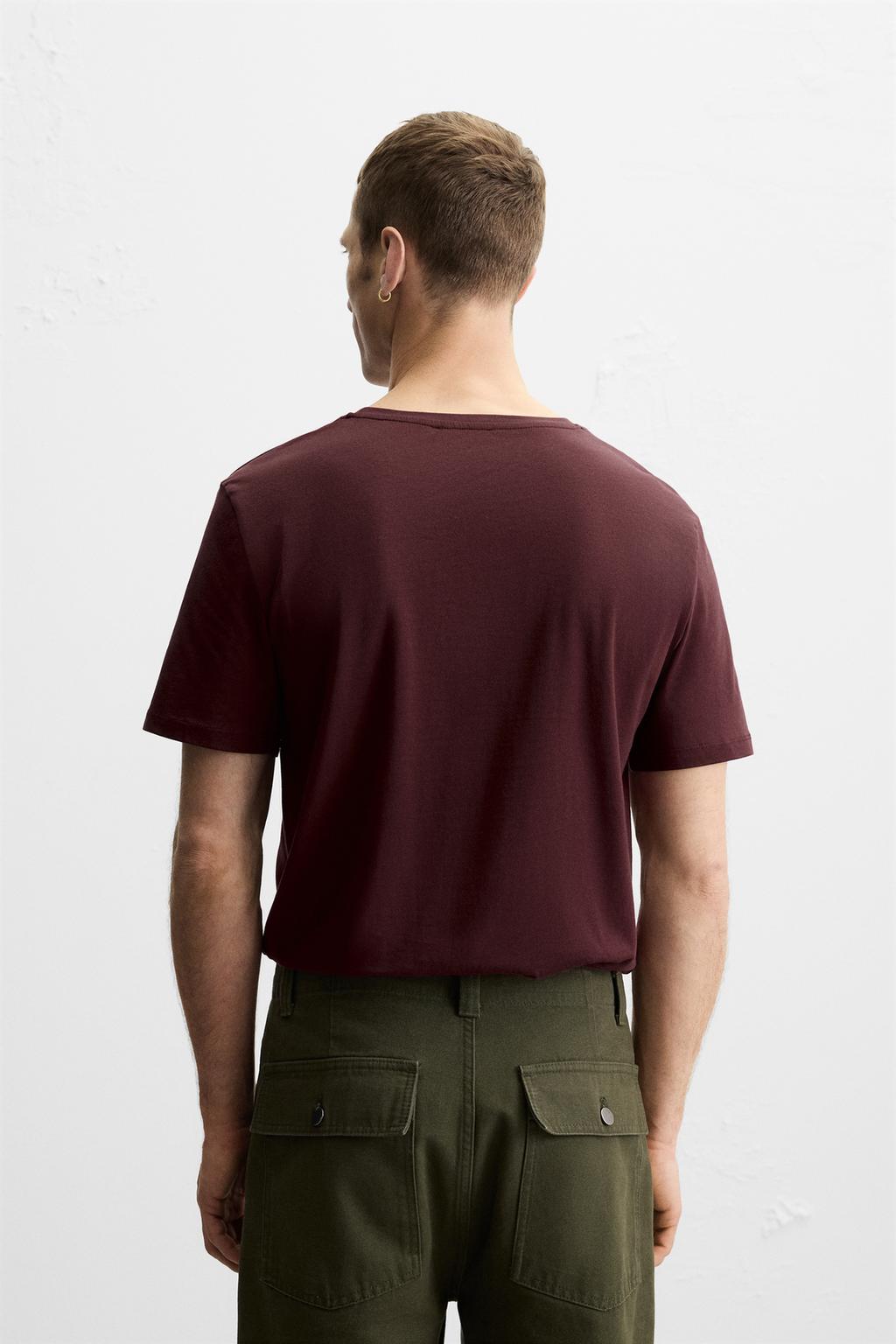 Футболка basic slim fit