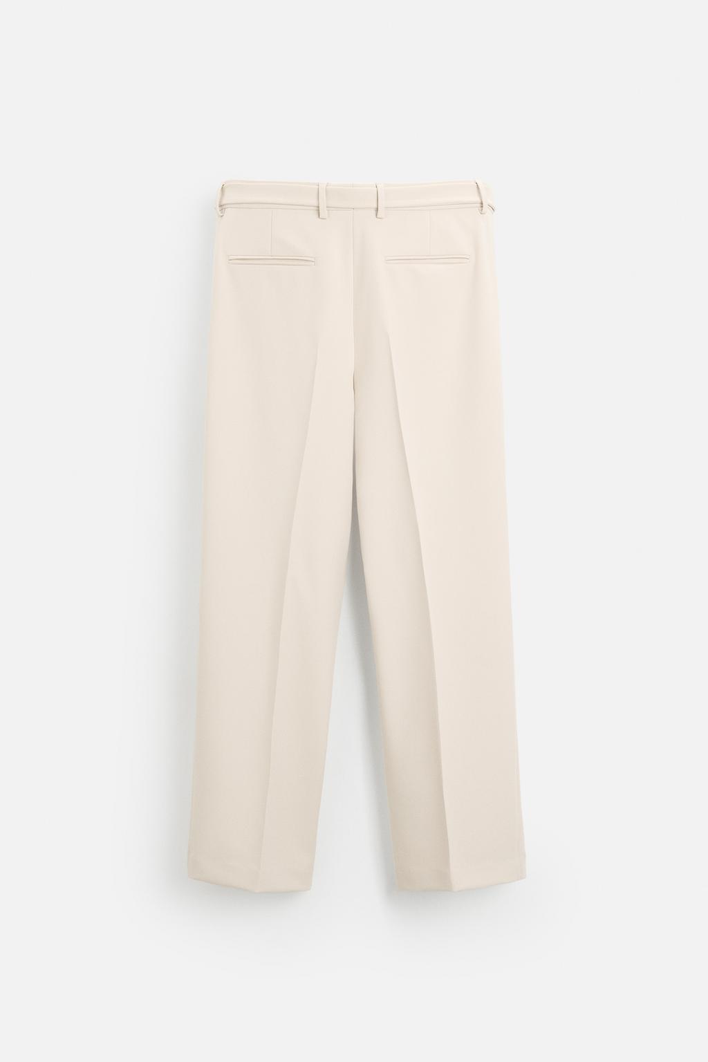 Брюки regular fit с поясом