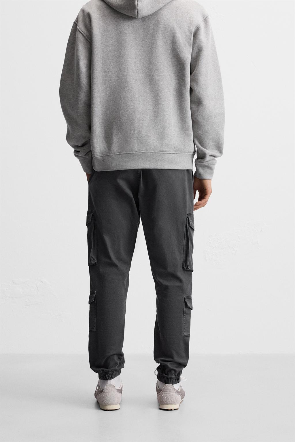 Брюки-карго с карманами