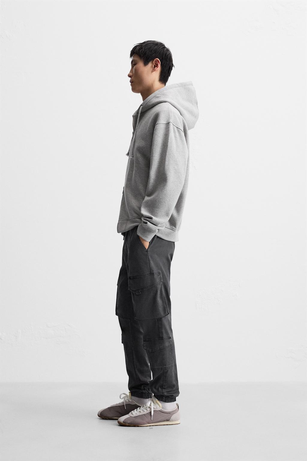 Брюки-карго с карманами