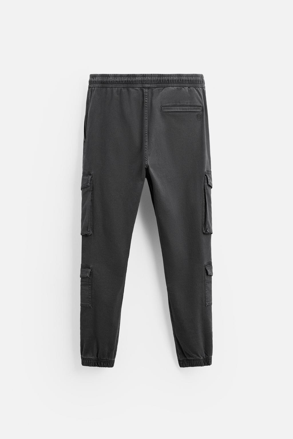 Брюки-карго с карманами