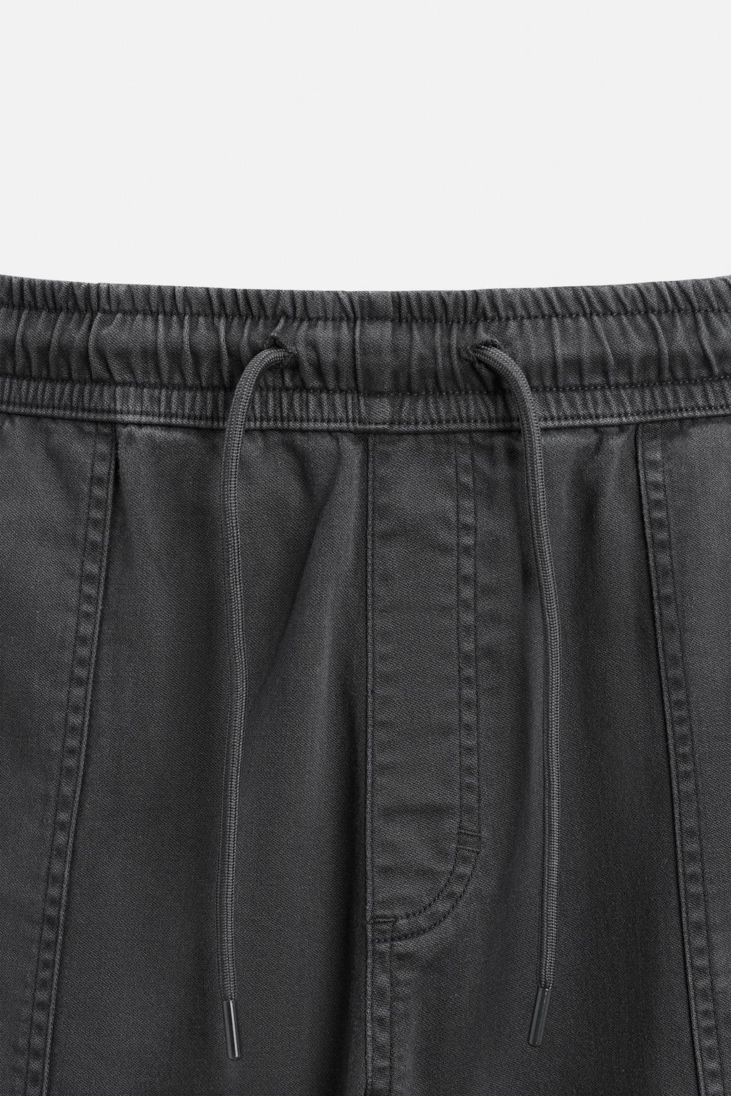 Брюки-карго с карманами