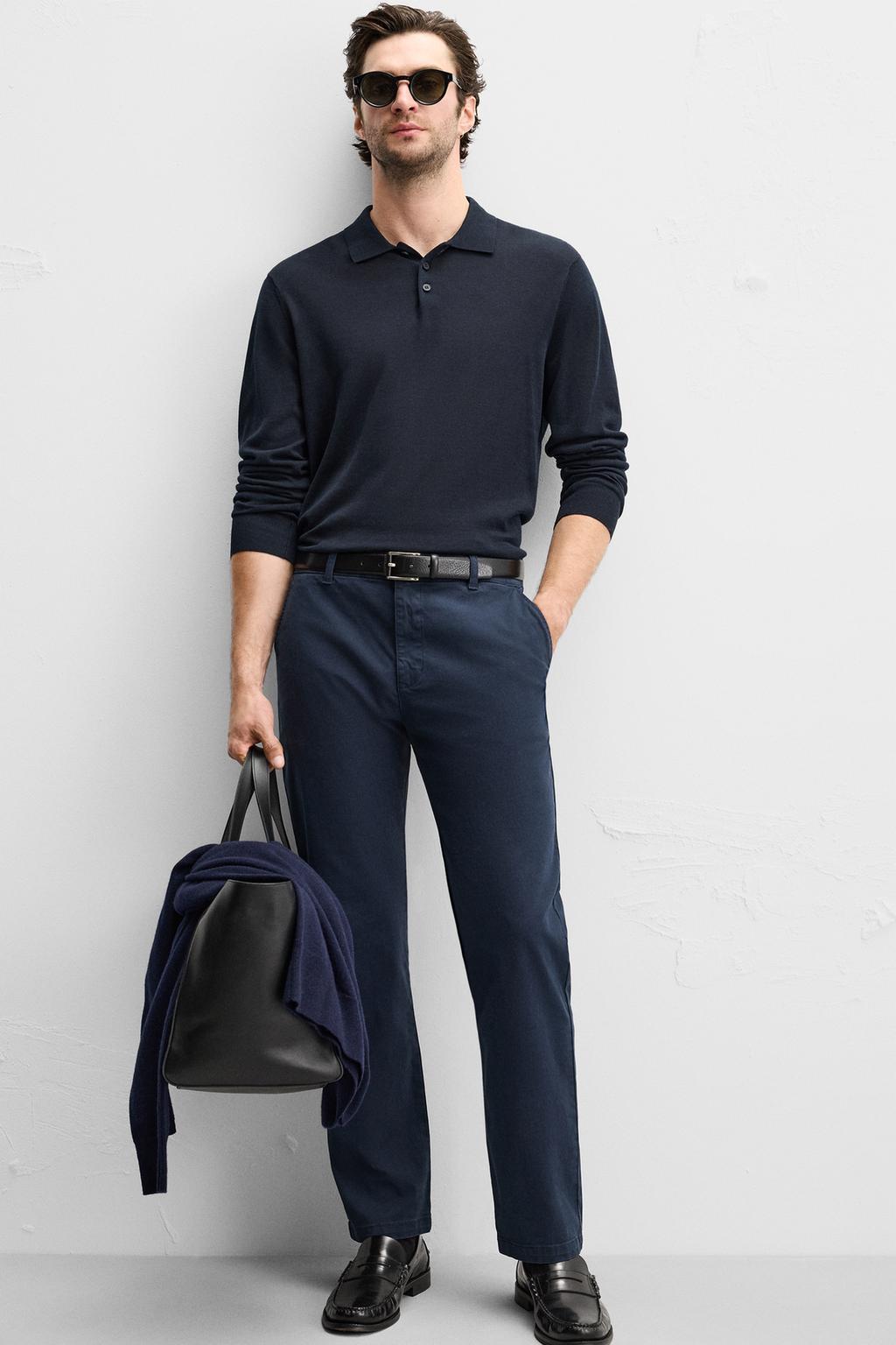 Брюки slim fit chino