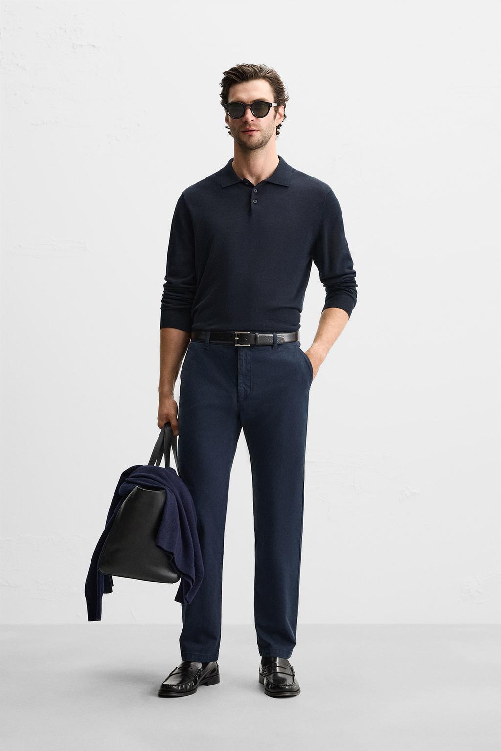 Брюки slim fit chino