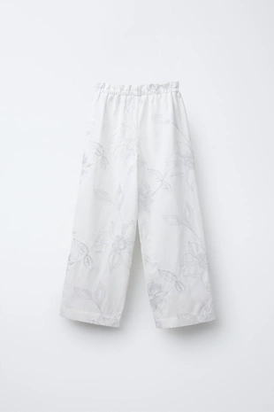 Блестящие вышитые брюки- Заказать в России