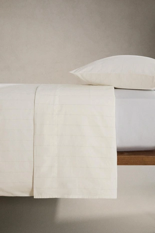 Постельное простынь с полосками- Заказать в России