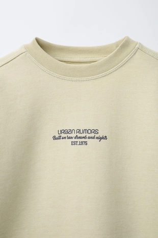 Комплект из футболки и шортов-бермудов из ткани интерлок- Заказать в России