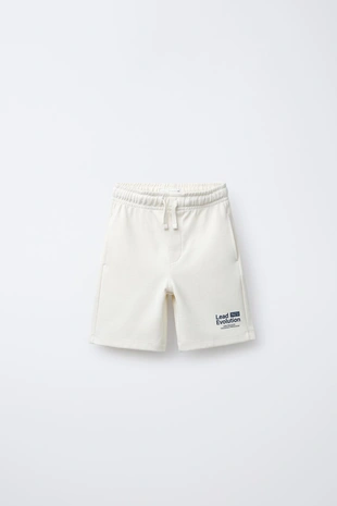 Комплект из футболки и шортов-бермудов из ткани интерлок- Заказать в России