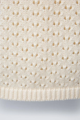 Трикотажный топ с кружевом- Заказать в России