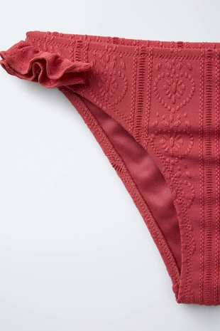 Детский купальник 6-14 лет/ бикини с завышенной талией- Заказать в России