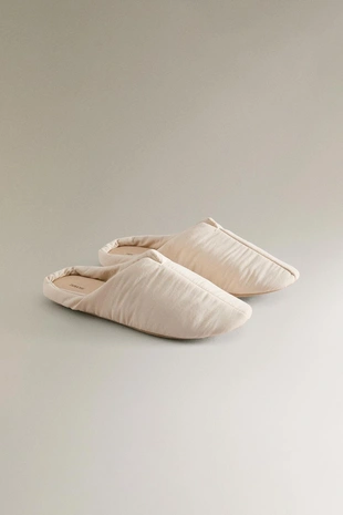 Туфли-мюли с кожаной стелькой- Заказать в России