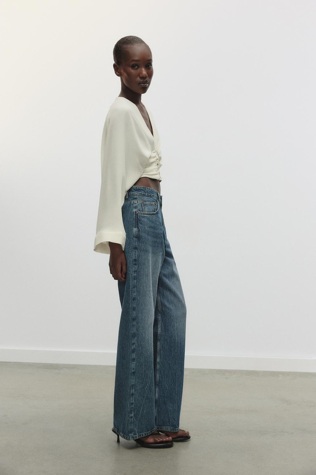 ДЖИНСЫ Z1975 LOOSE WIDE-LEG С ВЫСОКОЙ ПОСАДКОЙ