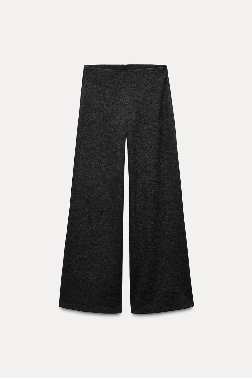 БРЮКИ SOFT ШИРОКОГО КРОЯ ИЗ ТКАНИ ПИКЕ
