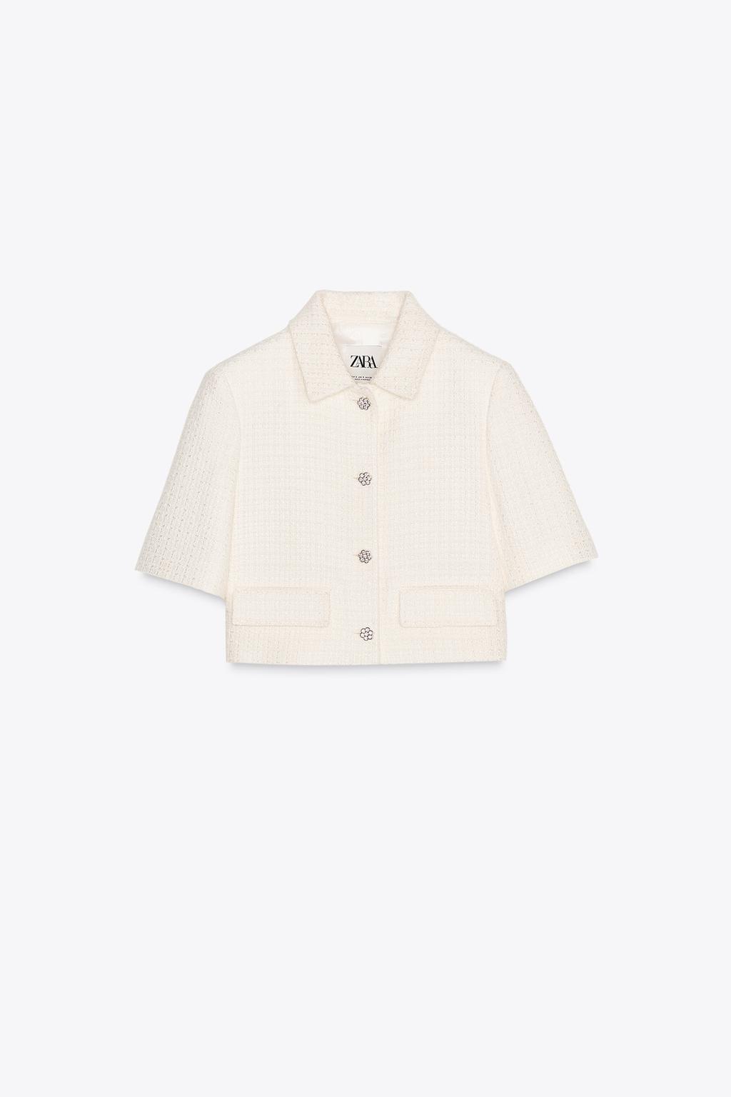 БЛЕЙЗЕР ИЗ РЕЛЬЕФНОЙ ТКАНИ — ZW COLLECTION
