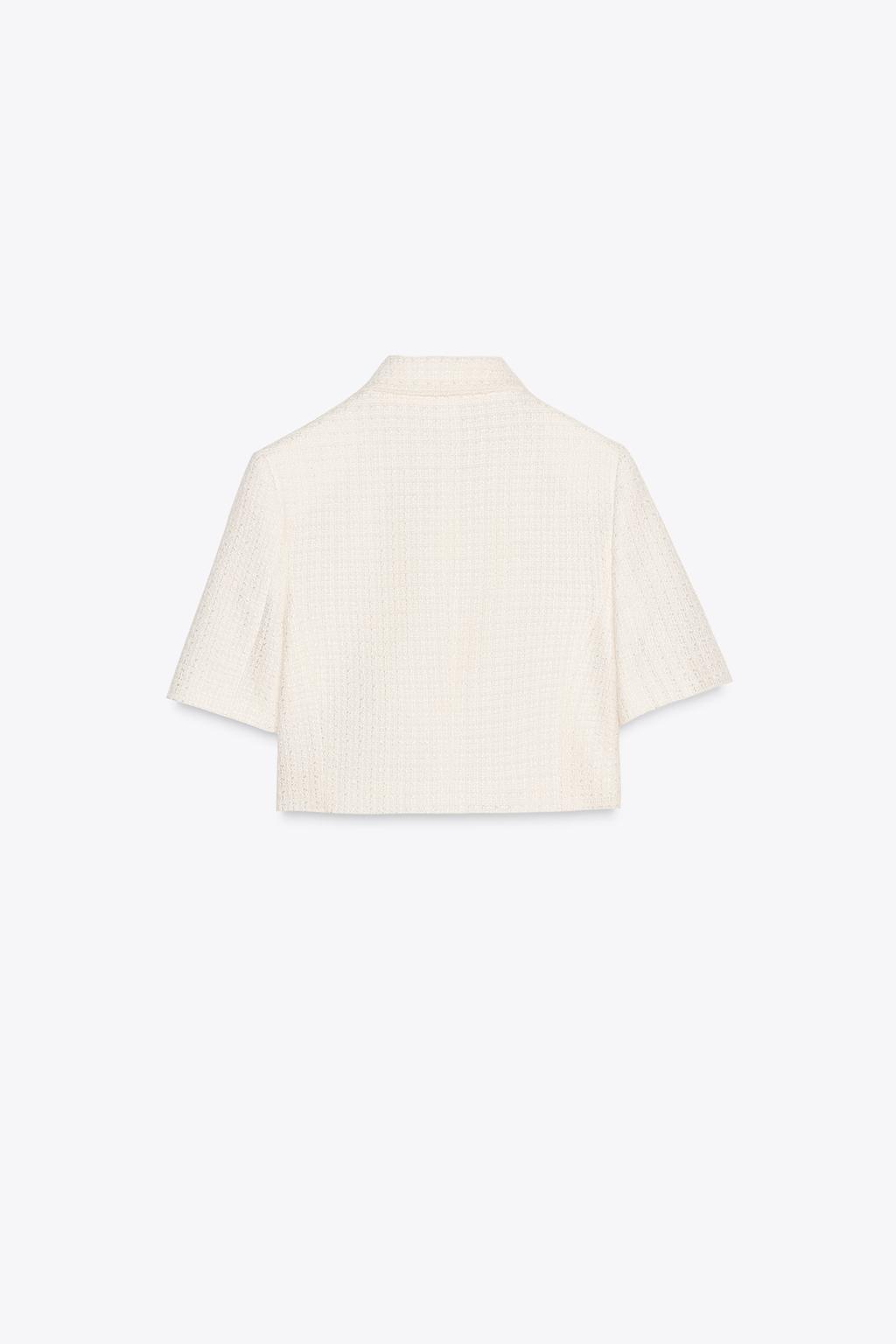 БЛЕЙЗЕР ИЗ РЕЛЬЕФНОЙ ТКАНИ — ZW COLLECTION