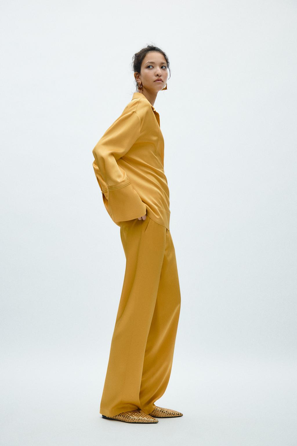 АТЛАСНЫЕ БРЮКИ — ZW COLLECTION