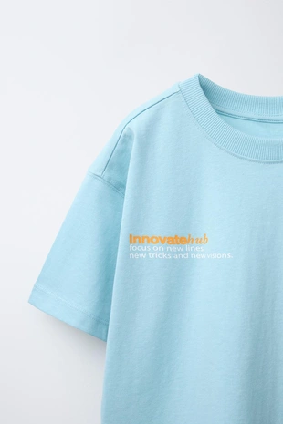 Пижама с принтом текста для детей от 6 до 14 лет- Заказать в России