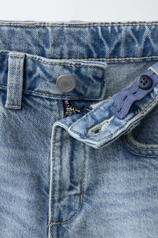 Джинсовые шорты-бермуды BAGGY