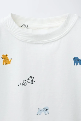 Футболка с принтом