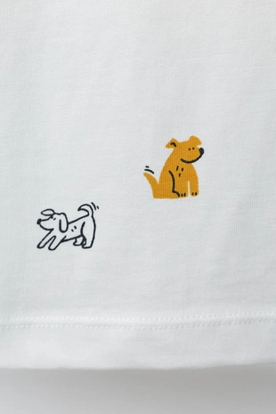 Футболка с принтом