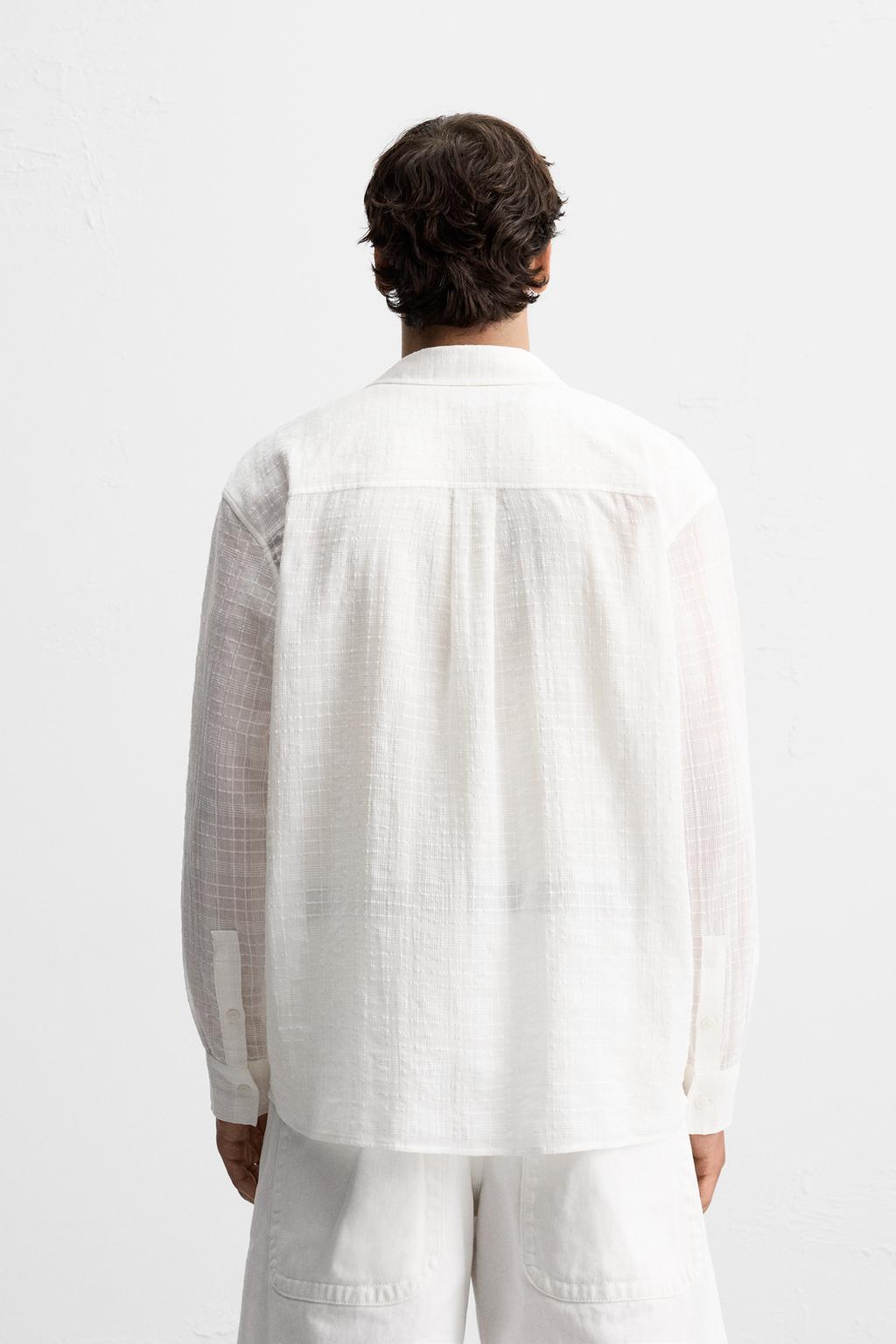 РУБАШКА JACQUARD В КЛЕТКУ
