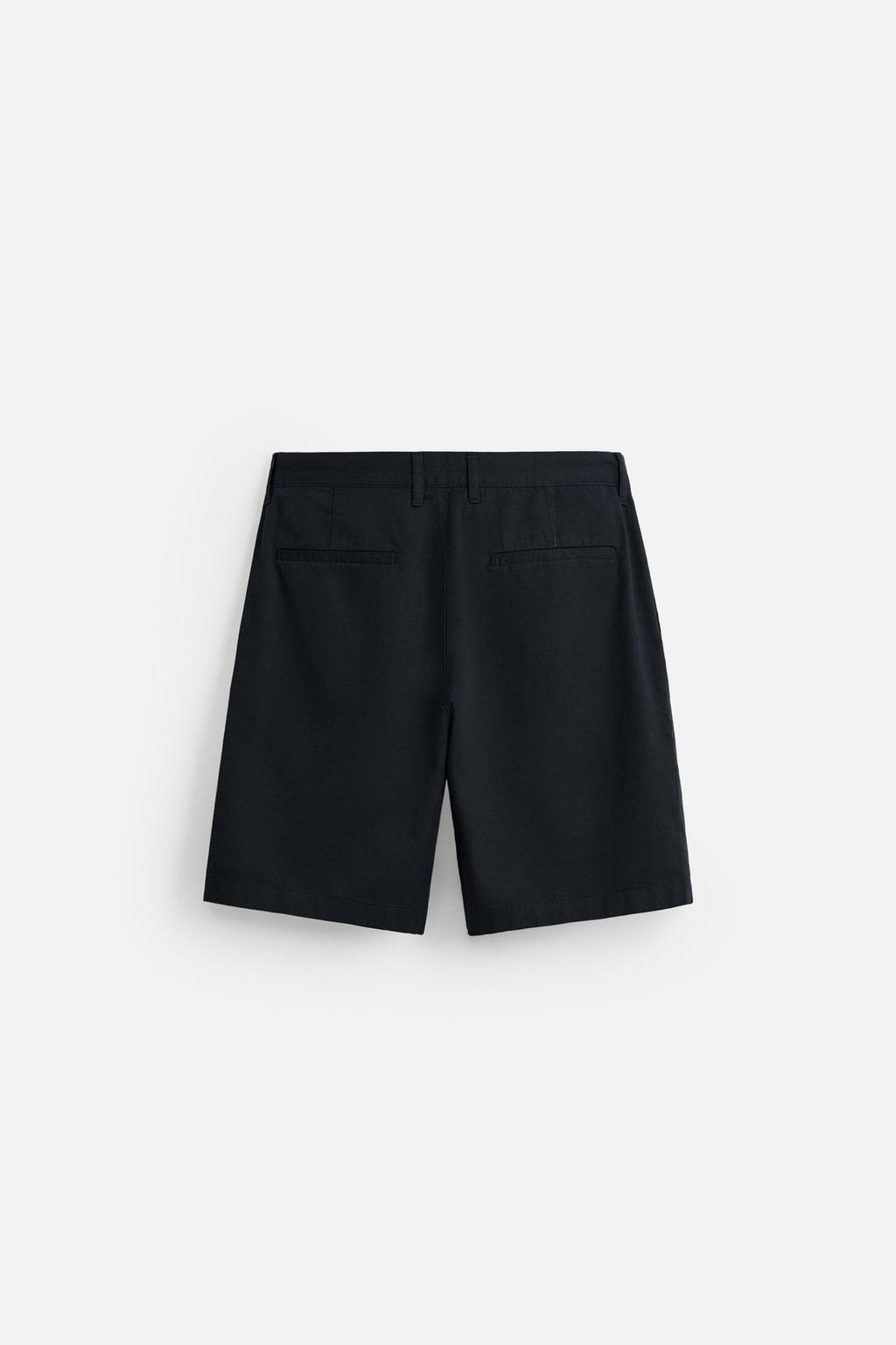 ШОРТЫ REGULAR FIT СО СКЛАДКАМИ